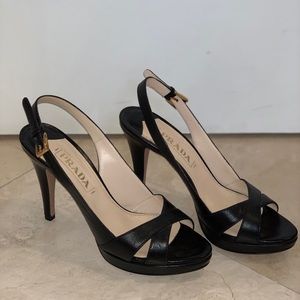 Black Prada Heels